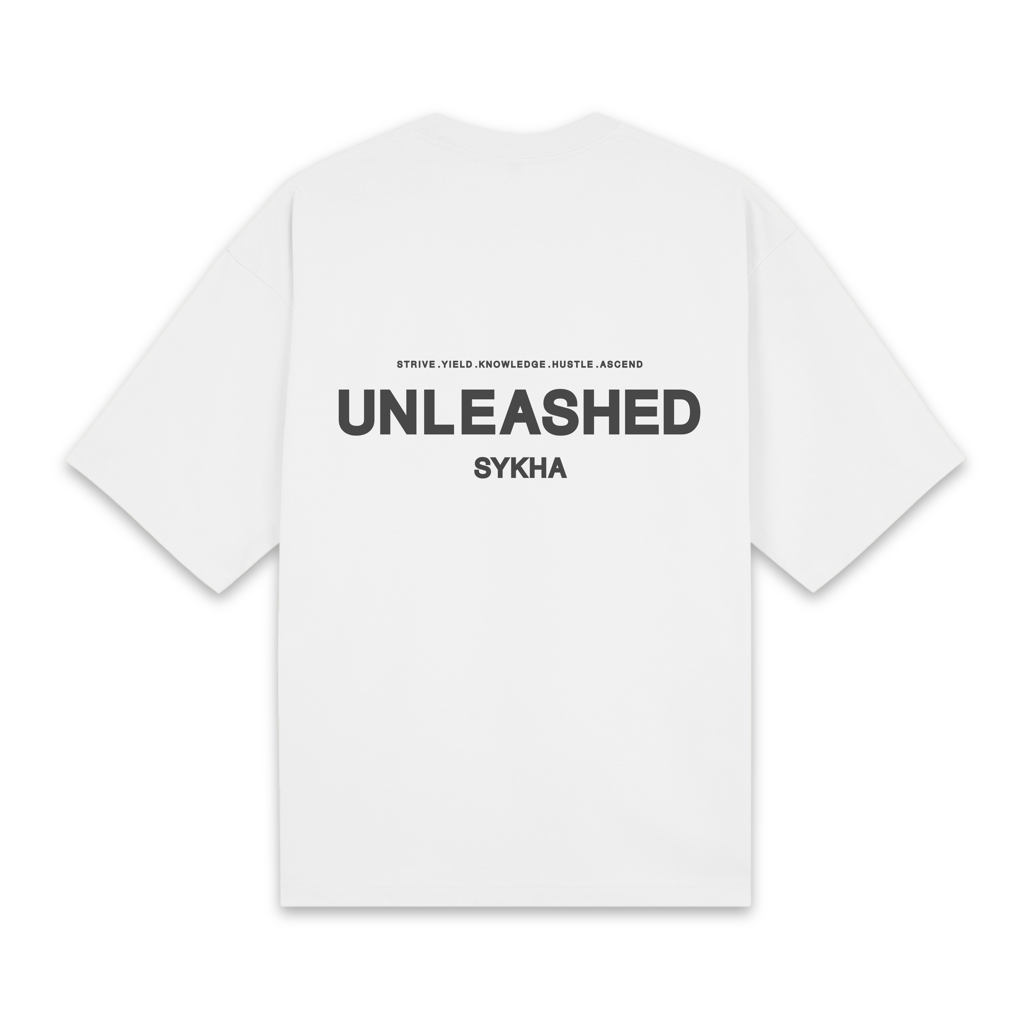 Premium Unleashed Logo Club Tee - White
