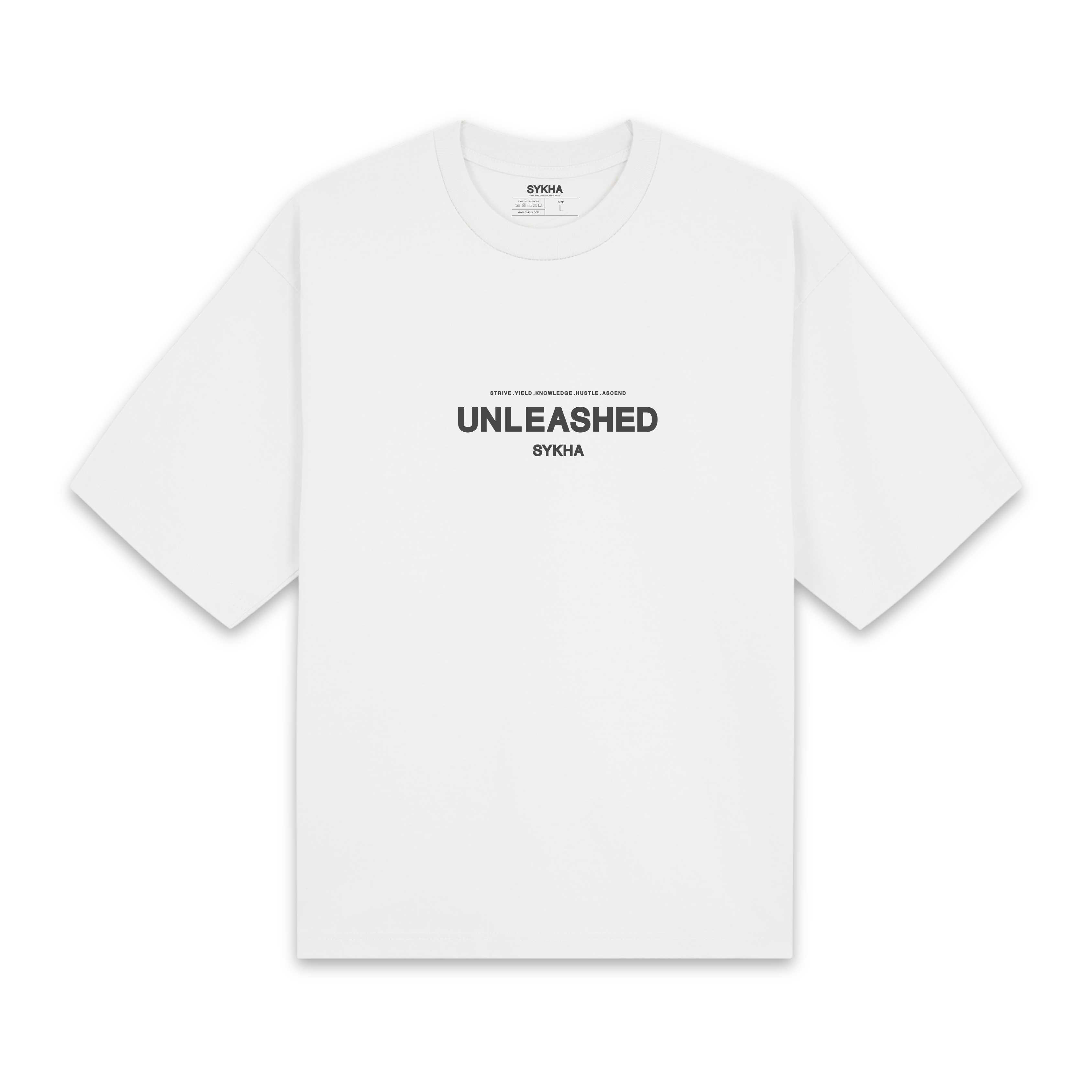 Premium Unleashed Logo Club Tee - White