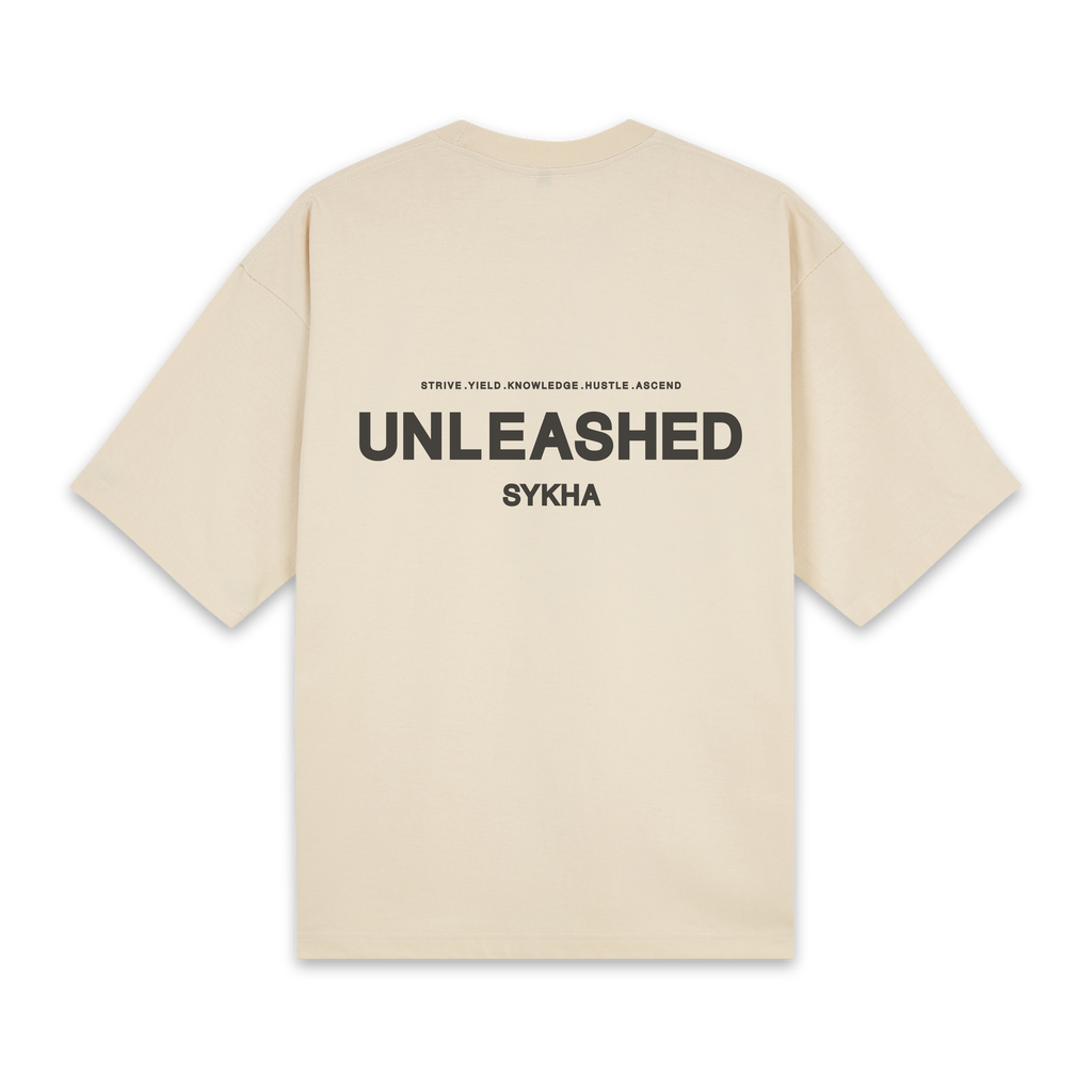 Premium Signature Logo Club Tee - Oat