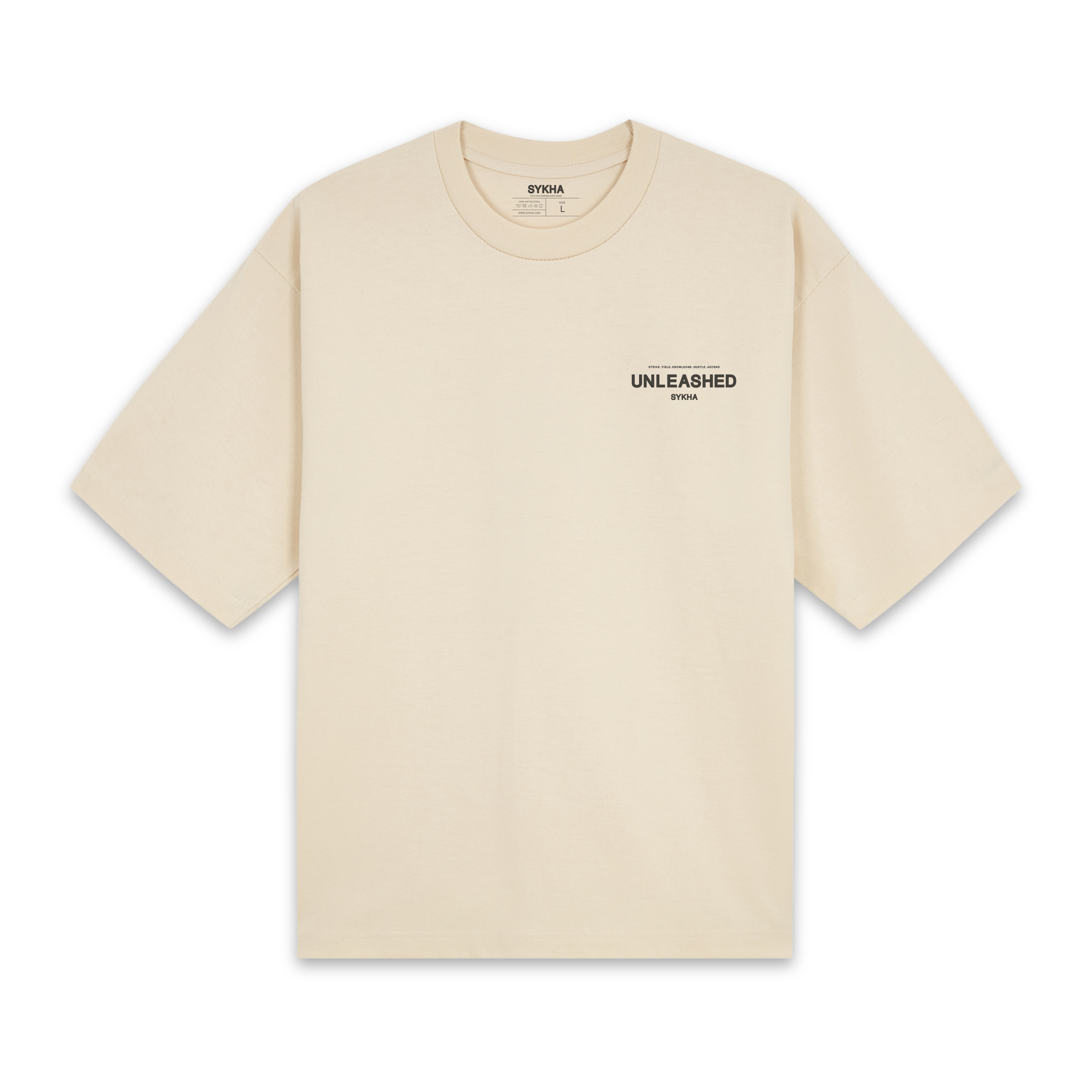Premium Signature Logo Club Tee - Oat