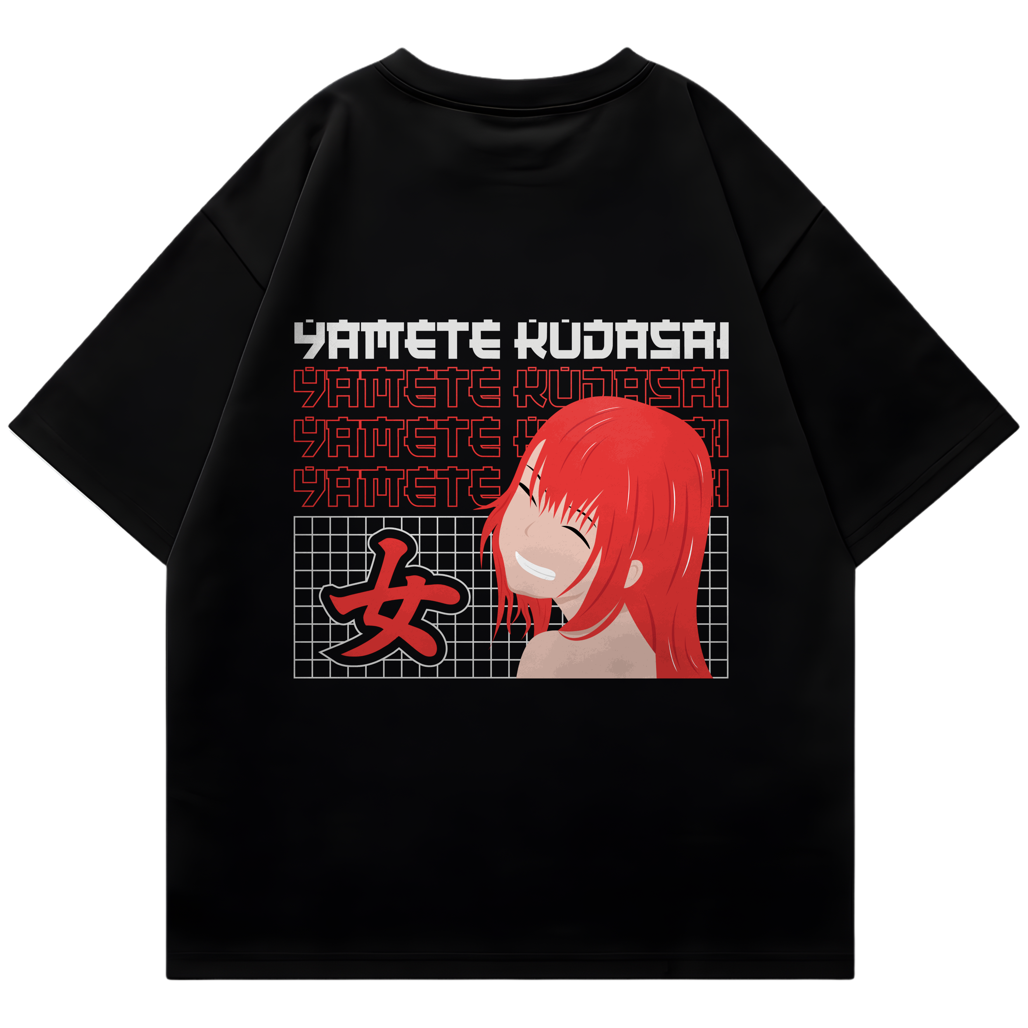 Yamete Kudasai Oversized Tee